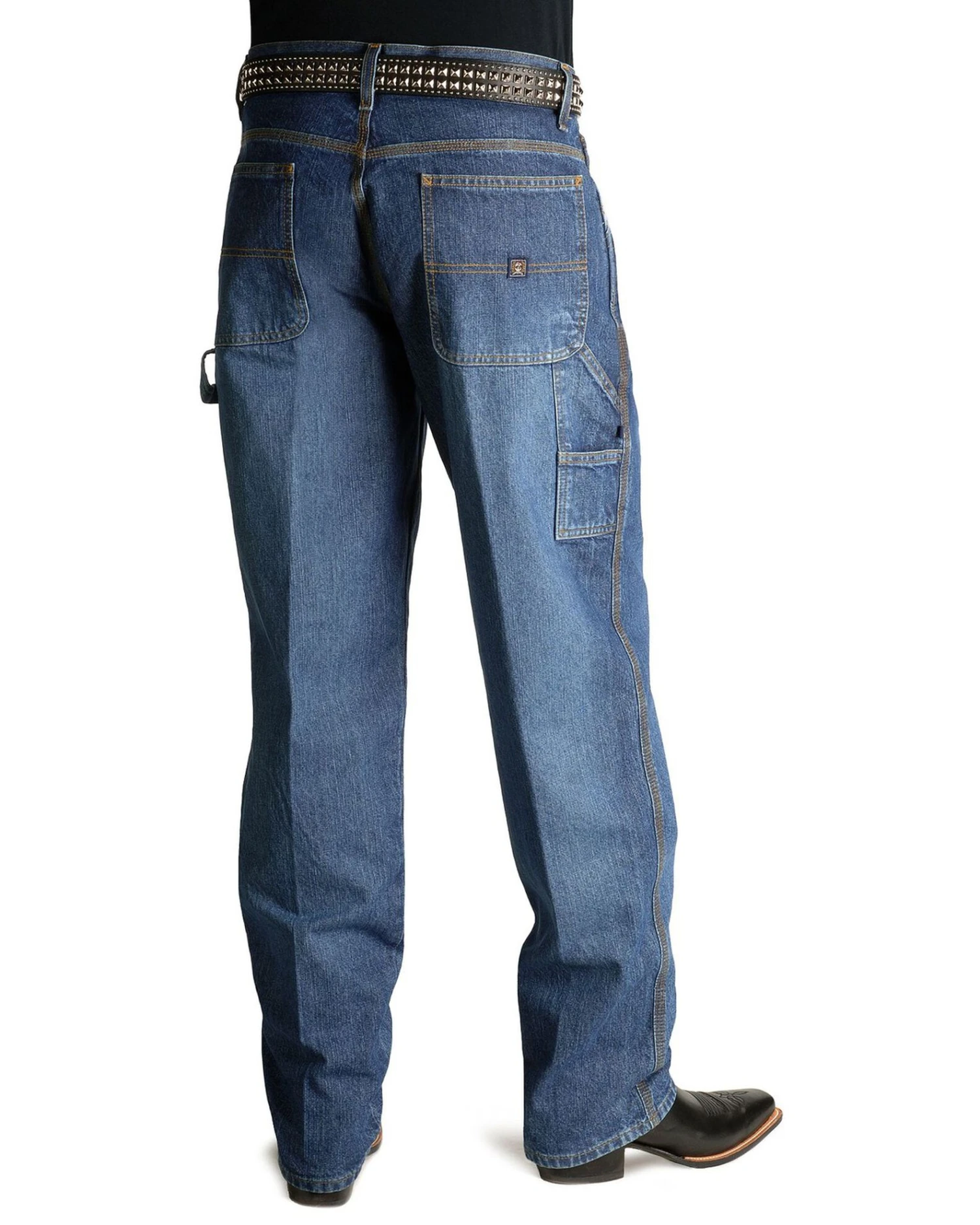 Cinch Men's Blue Label Tapered Loose Fit Jeans 3 Cinch Men's Blue Label Tapered Loose Fit Jeans
