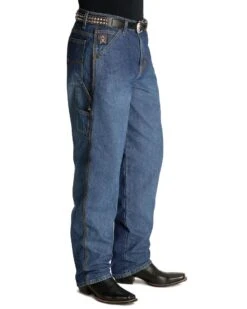 Cinch Men's Blue Label Tapered Loose Fit Jeans 7 Cinch Men's Blue Label Tapered Loose Fit Jeans -Western Cowboy Equipment Store 010788 L3 P2