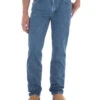 Wrangler Men's Dark Stone Premium Performance Cowboy Cut® Slim Fit Straight Jeans 2 Wrangler Men's Dark Stone Premium Performance Cowboy Cut® Slim Fit Straight Jeans -Western Cowboy Equipment Store 010A92 L7 P2