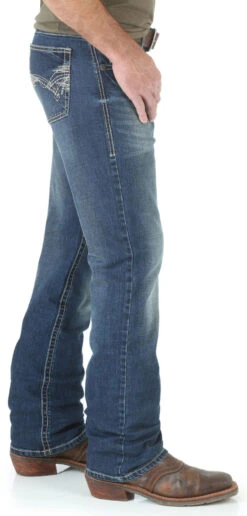 Wrangler 20X Men's Midland 42 Vintage Slim Bootcut Jeans 8 Wrangler 20X Men's Midland 42 Vintage Slim Bootcut Jeans -Western Cowboy Equipment Store 010J89 N9 D1