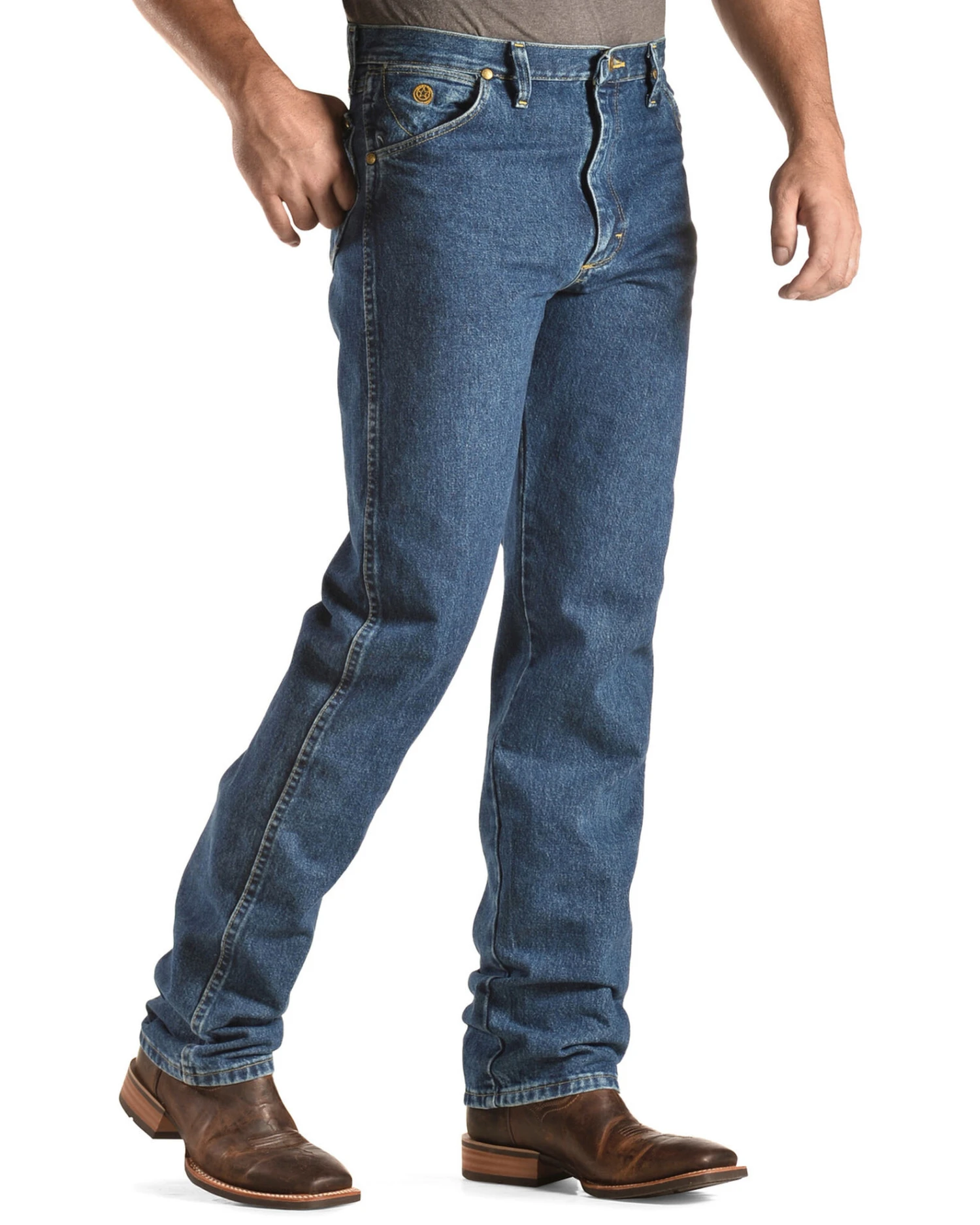 Wrangler George Strait Cowboy Cut Original Fit Jeans - 38" Inseam 4 Wrangler George Strait Cowboy Cut Original Fit Jeans - 38" Inseam - Image 2