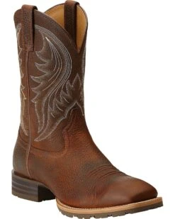 Ariat Men's Hybrid Rancher Western Performance Boots - Broad Square Toe 19 Ariat Men's Hybrid Rancher Western Performance Boots - Broad Square Toe -Western Cowboy Equipment Store 030728 41 P1