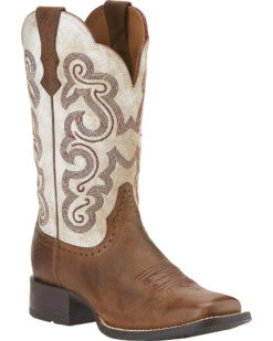 Ariat Women's Quickdraw Western Boots - Square Toe 21 Ariat Women's Quickdraw Western Boots - Square Toe -Western Cowboy Equipment Store 031791 41 P1