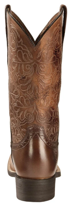 Ariat Women's Rich Brown Round Up Remuda Western Boots - Square Toe 25 Ariat Women's Rich Brown Round Up Remuda Western Boots - Square Toe -Western Cowboy Equipment Store 031B57 41 BK