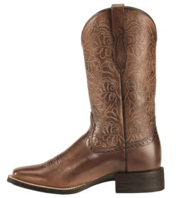 Ariat Women's Rich Brown Round Up Remuda Western Boots - Square Toe 18 Ariat Women's Rich Brown Round Up Remuda Western Boots - Square Toe -Western Cowboy Equipment Store 031B57 41 LT