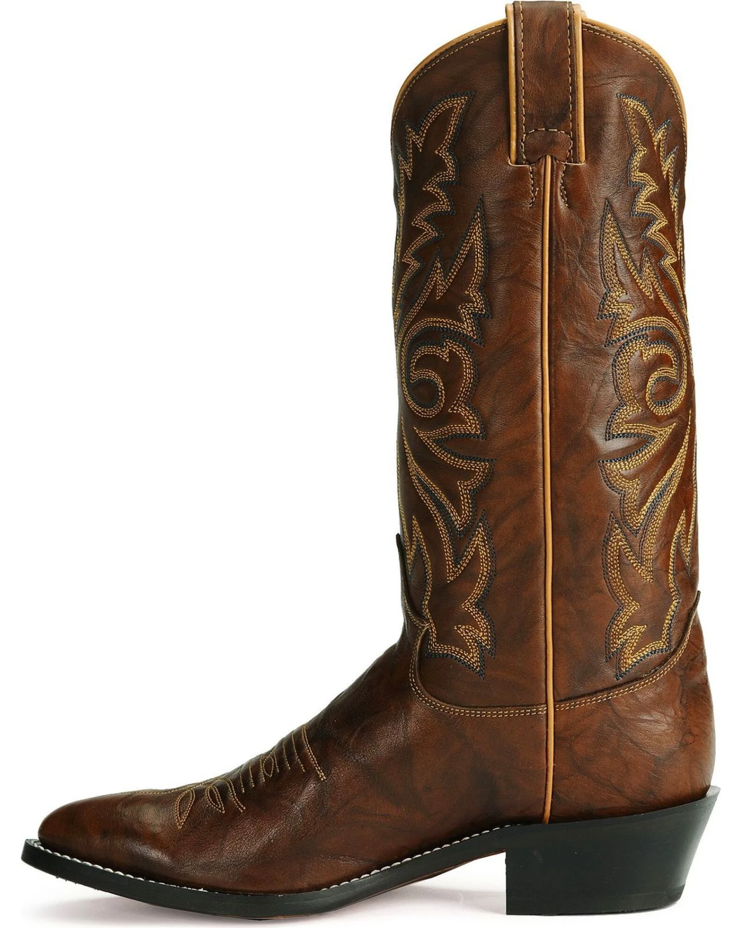 Justin Men's Marbled Deerlite Western Boots - Medium Toe 8 Justin Men's Marbled Deerlite Western Boots - Medium Toe - Image 6