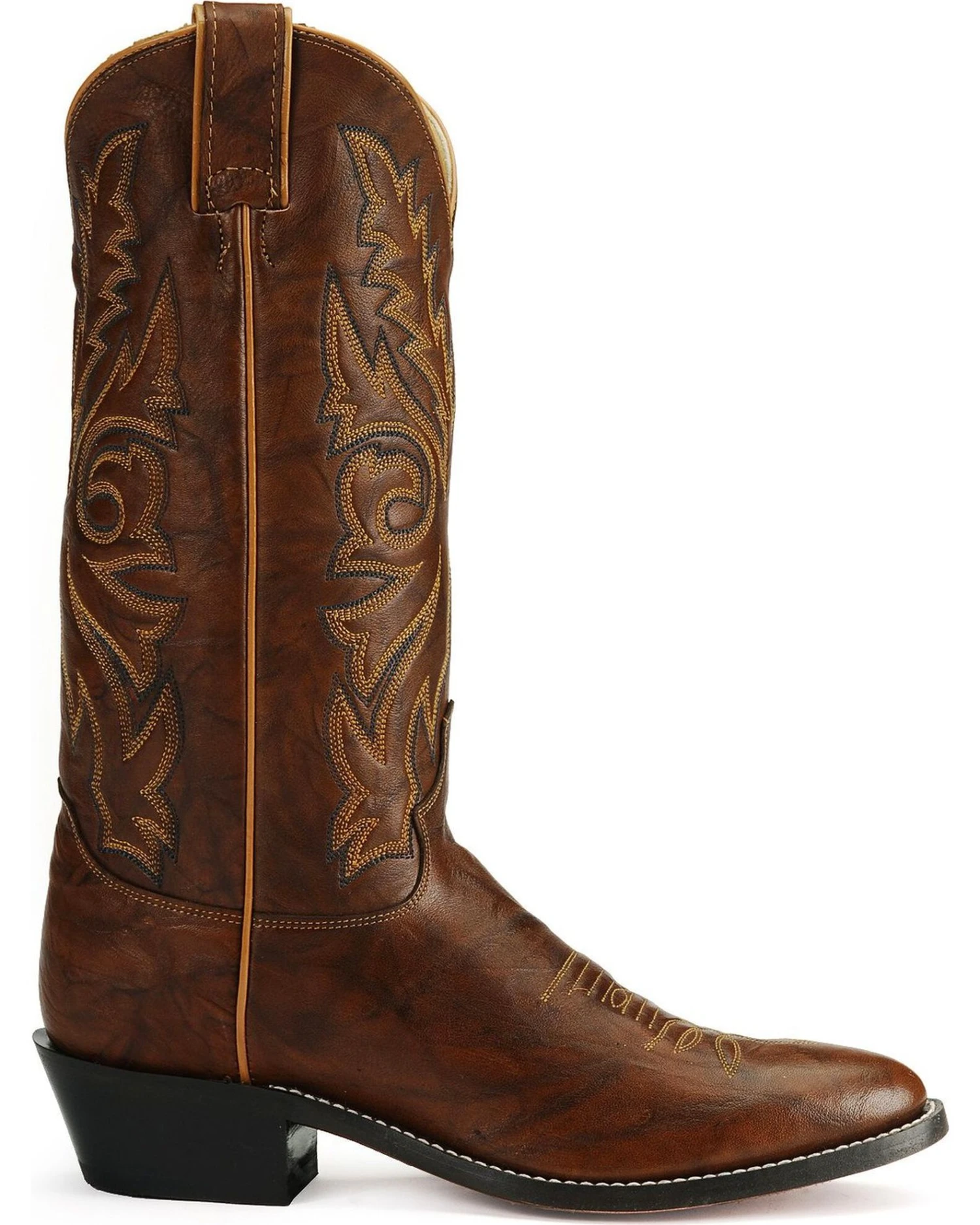 Justin Men's Marbled Deerlite Western Boots - Medium Toe 5 Justin Men's Marbled Deerlite Western Boots - Medium Toe - Image 3
