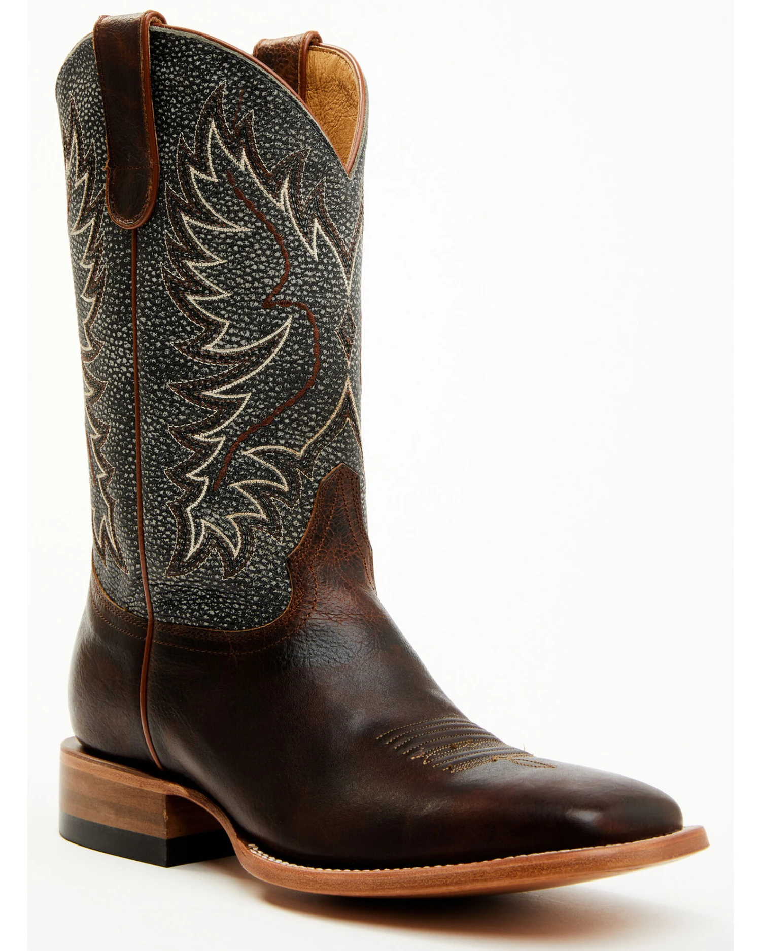 Cody James Men's Montana Western Boots - Broad Square Toe 9 Cody James Men's Montana Western Boots - Broad Square Toe - Image 7