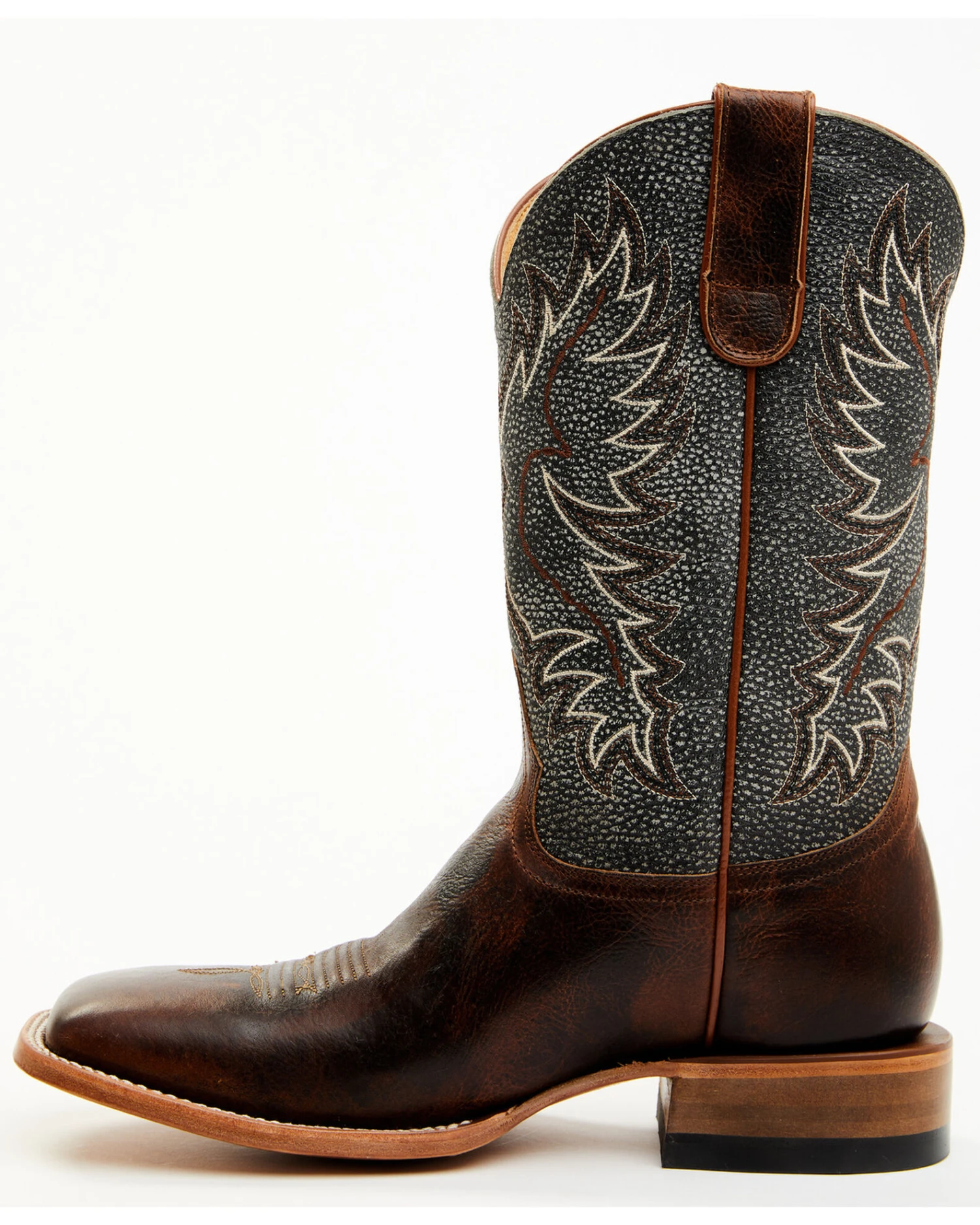 Cody James Men's Montana Western Boots - Broad Square Toe 7 Cody James Men's Montana Western Boots - Broad Square Toe - Image 5
