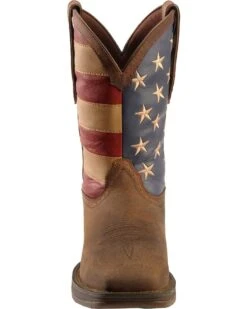 Durango Rebel Men's American Flag Western Boots - Steel Toe