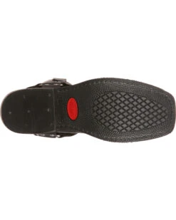 Durango Women's Black Harness Western Boots - Square Toe -Western Cowboy Equipment Store 0454K1 89 BM