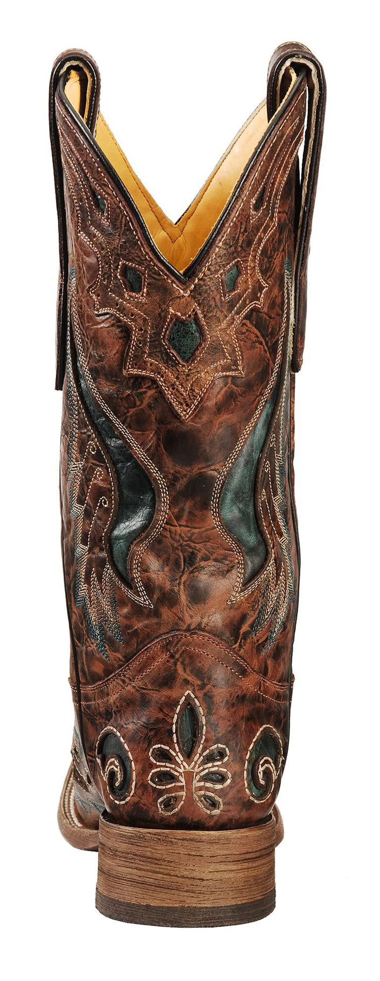 Corral Women's Inlay Western Boots - Square Toe 3 Corral Women's Inlay Western Boots - Square Toe