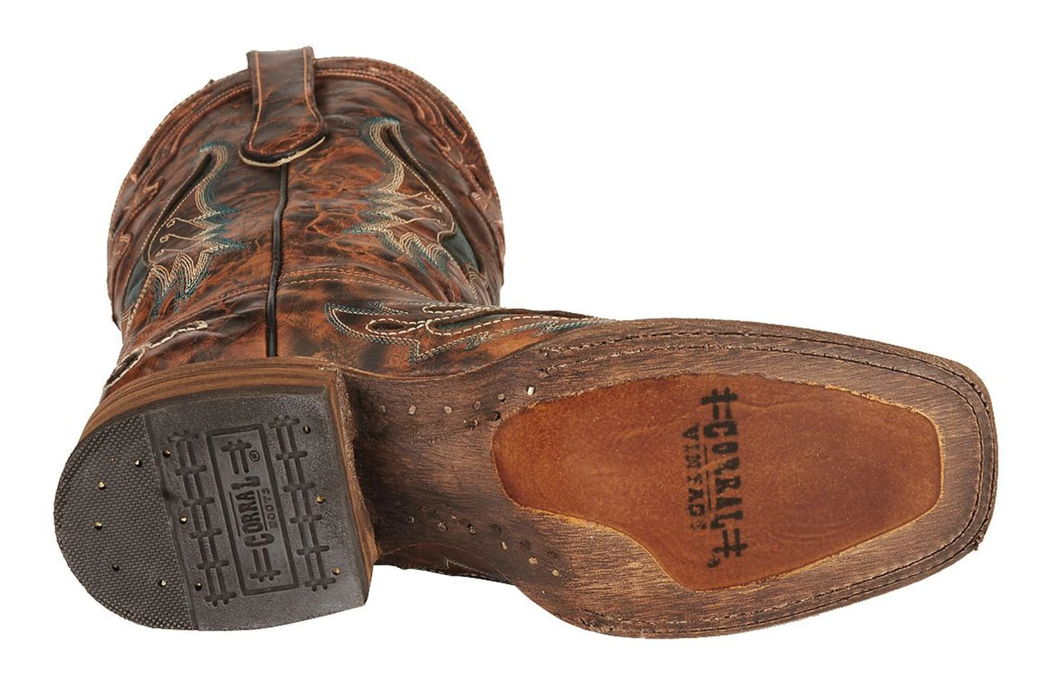 Corral Women's Inlay Western Boots - Square Toe 6 Corral Women's Inlay Western Boots - Square Toe - Image 4