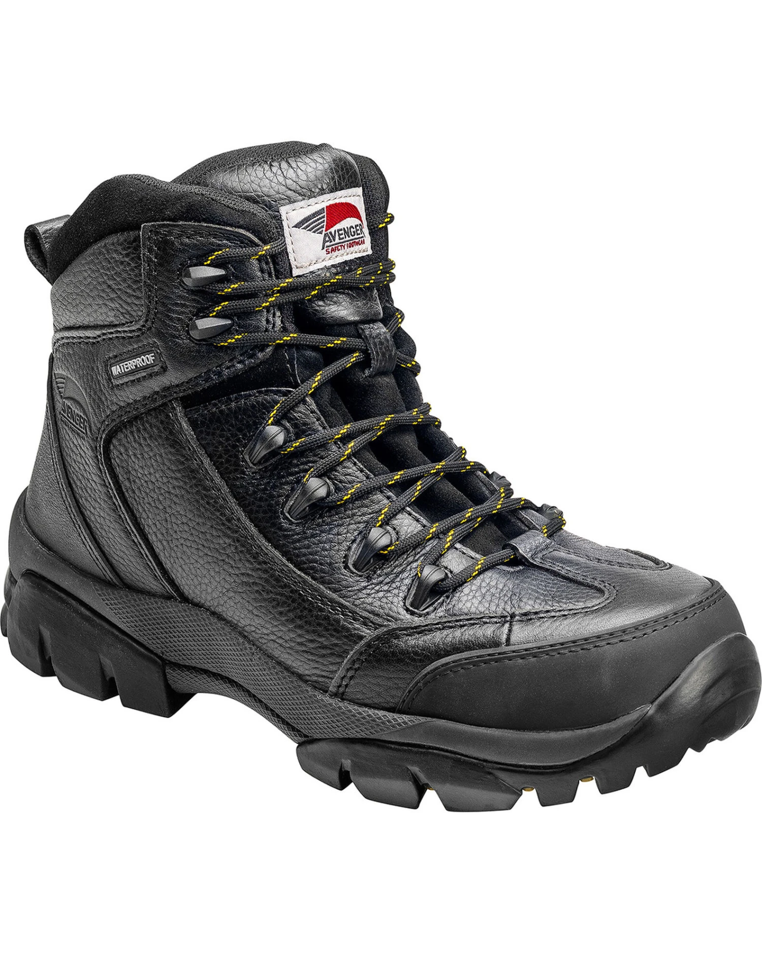 Avenger Men's Waterproof Hiker Work Boots - Composite Toe 4 Avenger Men's Waterproof Hiker Work Boots - Composite Toe - Image 2