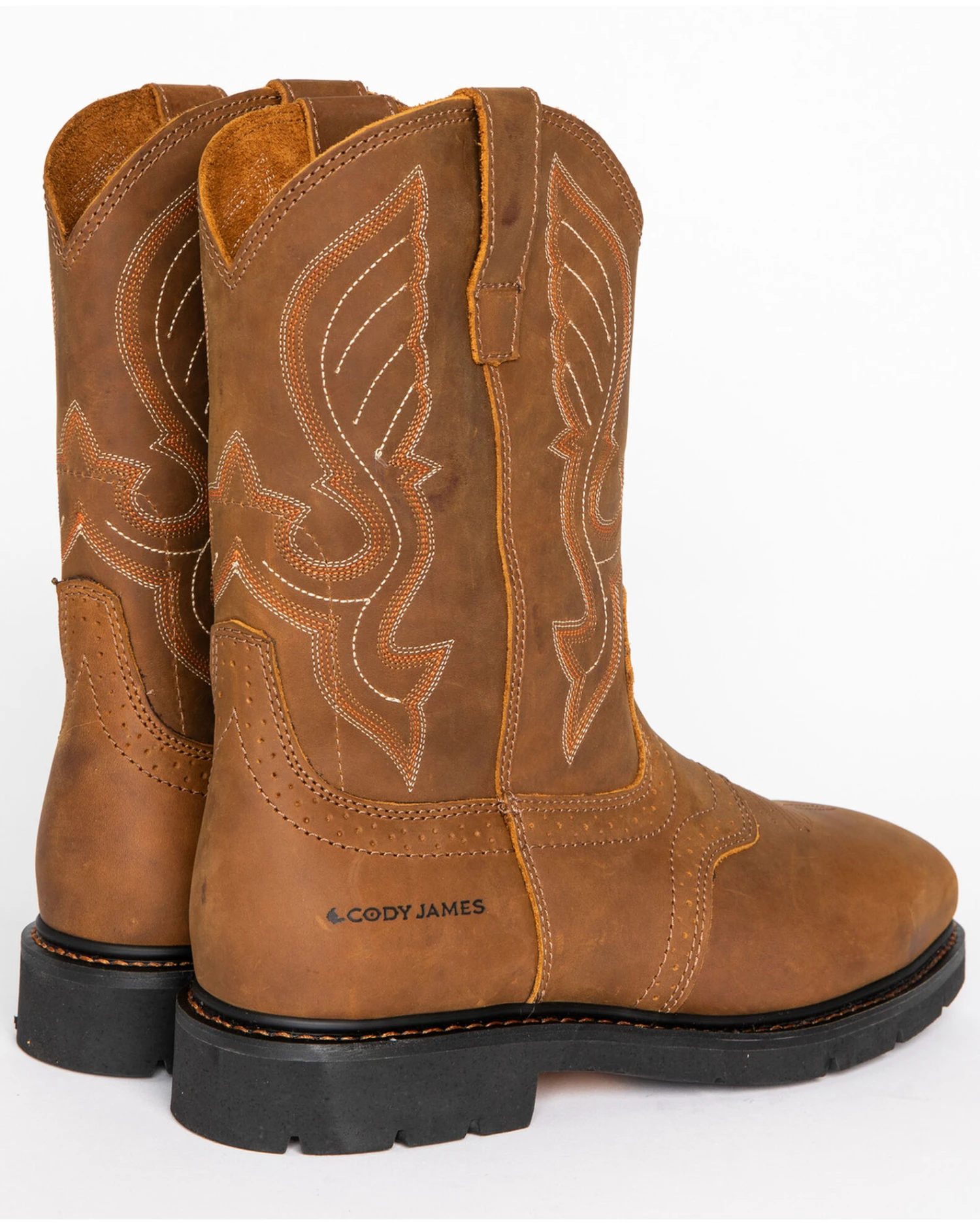 Cody James Men's Western Work Boots - Composite Toe 8 Cody James Men's Western Work Boots - Composite Toe - Image 6