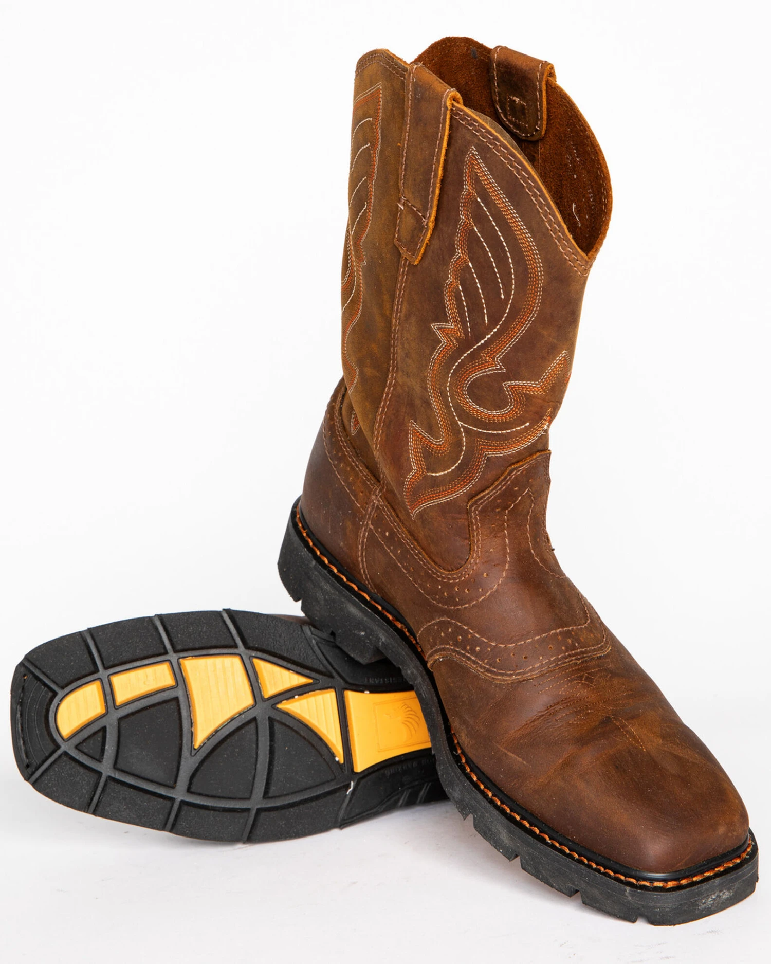 Cody James Men's Western Work Boots - Square Toe 11 Cody James Men's Western Work Boots - Square Toe - Image 9