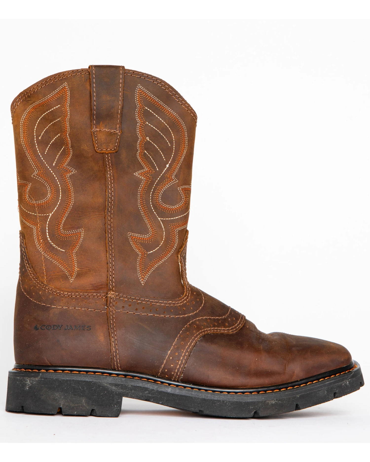Cody James Men's Western Work Boots - Square Toe 12 Cody James Men's Western Work Boots - Square Toe - Image 10