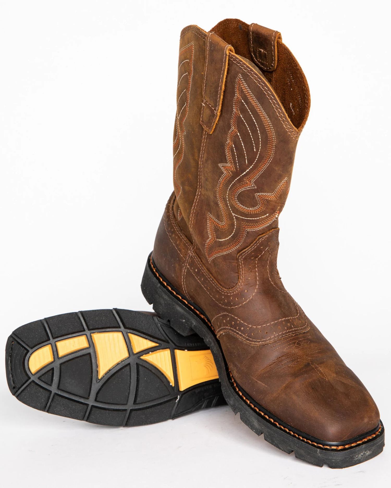 Cody James Men's Western Work Boots - Square Toe 5 Cody James Men's Western Work Boots - Square Toe - Image 3