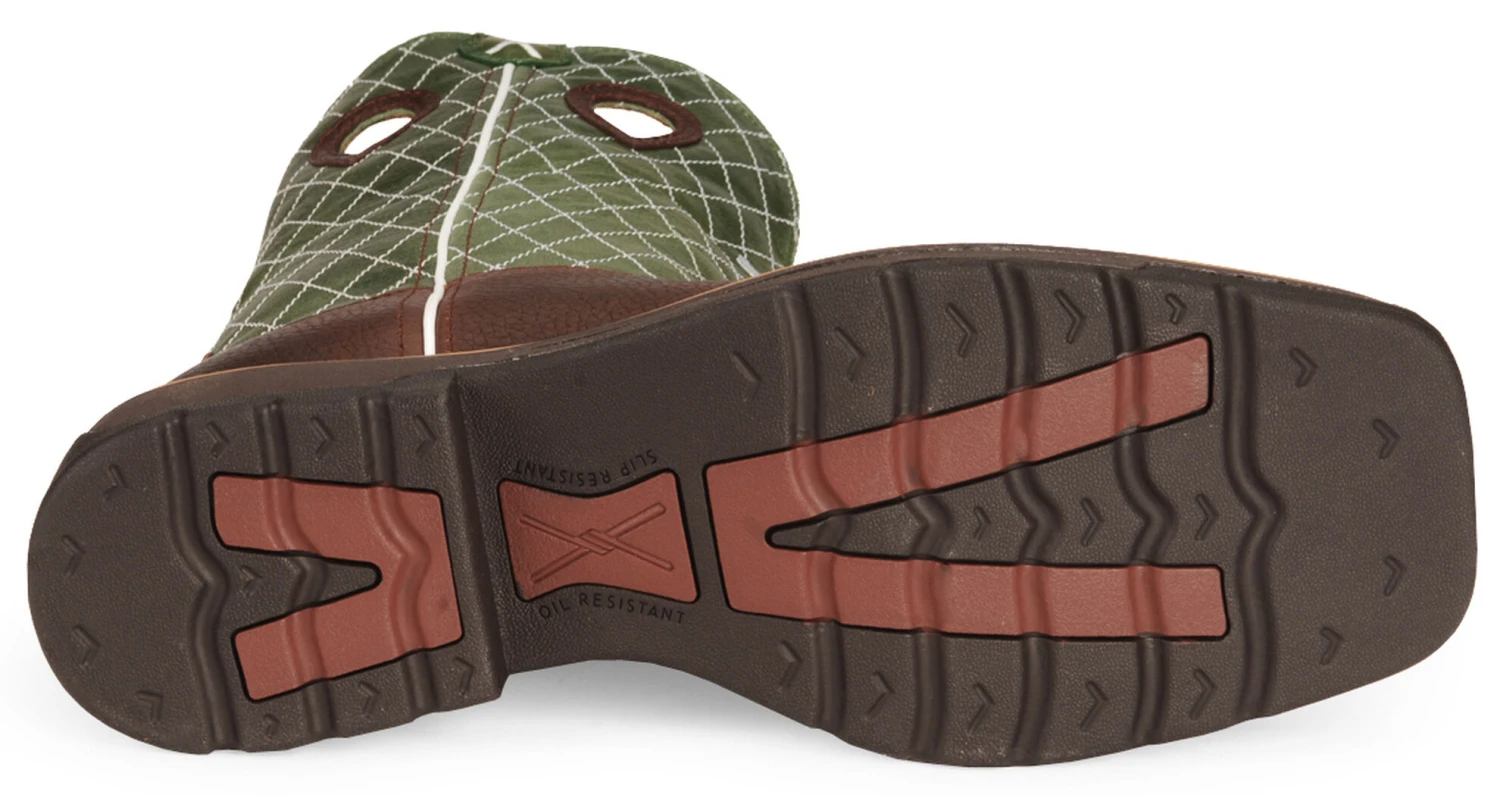 Twisted X Men's Lite Weight Work Boots - Square Toe 8 Twisted X Men's Lite Weight Work Boots - Square Toe - Image 6