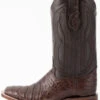 Ferrini Men's Caiman Belly Western Boots - Broad Square Toe 1 Ferrini Men's Caiman Belly Western Boots - Broad Square Toe -Western Cowboy Equipment Store 066823 47 P3