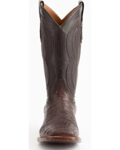 Ferrini Men's Caiman Belly Western Boots - Broad Square Toe 15 Ferrini Men's Caiman Belly Western Boots - Broad Square Toe -Western Cowboy Equipment Store 066823 47 P4