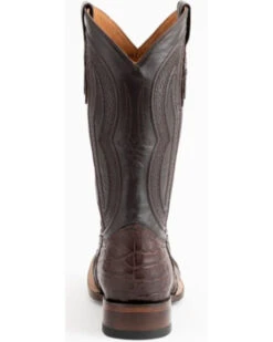 Ferrini Men's Caiman Belly Western Boots - Broad Square Toe 14 Ferrini Men's Caiman Belly Western Boots - Broad Square Toe -Western Cowboy Equipment Store 066823 47 P5