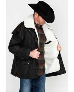 Outback Trading Co Men's Wool Drover Liner Vest 11 Outback Trading Co Men's Wool Drover Liner Vest -Western Cowboy Equipment Store 080128 19 P3