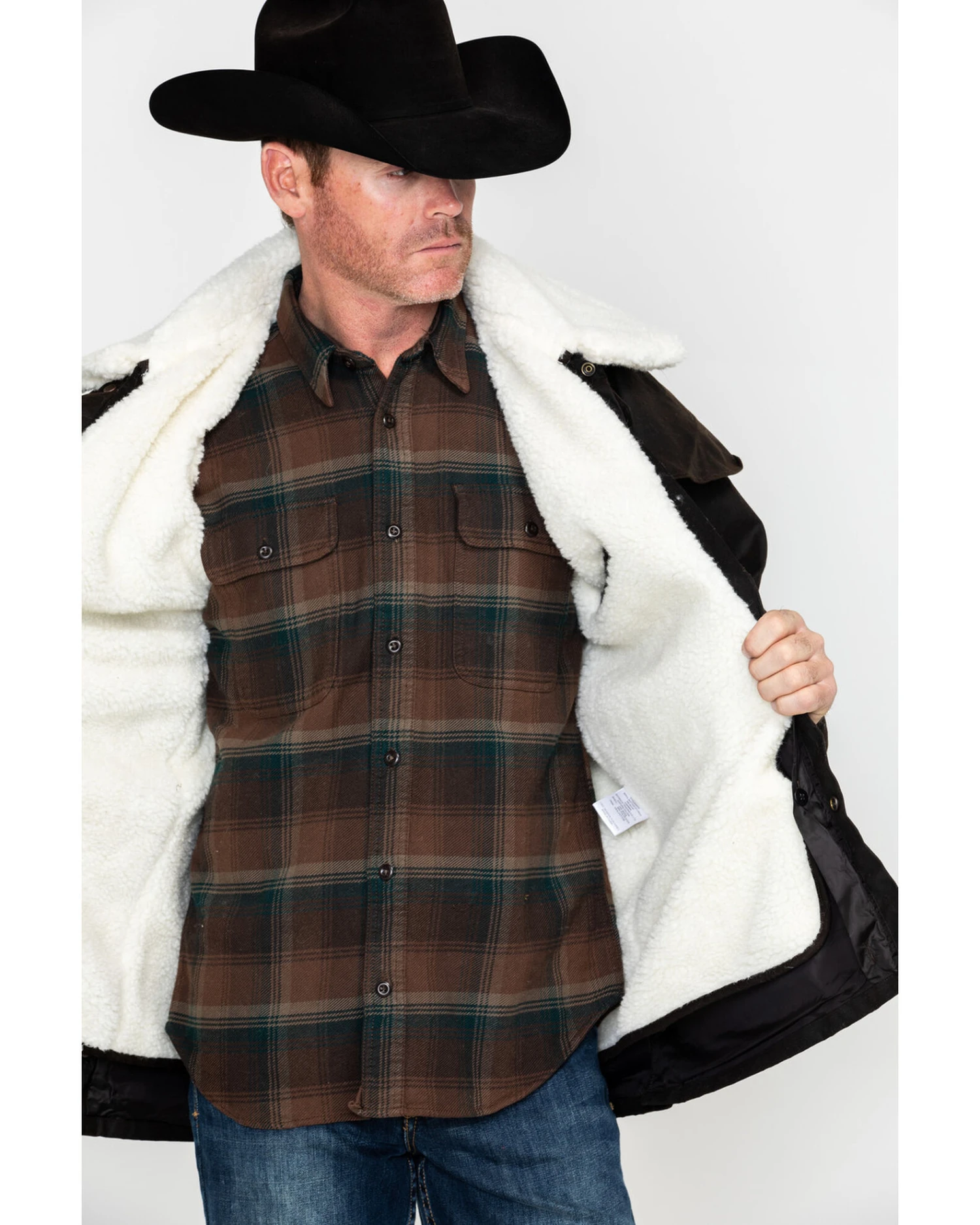 Outback Trading Co Men's Wool Drover Liner Vest 4 Outback Trading Co Men's Wool Drover Liner Vest - Image 2