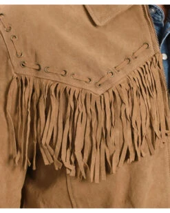 Scully Men's Fringed Suede Leather Short Jacket 10 Scully Men's Fringed Suede Leather Short Jacket -Western Cowboy Equipment Store 082801 N4 D2