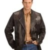 Kobler Hand Tooled Leather Blazer 1 Kobler Hand Tooled Leather Blazer -Western Cowboy Equipment Store 082825 89 P1