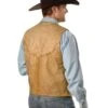 Kobler Raw Edge Leather Vest 2 Kobler Raw Edge Leather Vest -Western Cowboy Equipment Store 082902 19 P2
