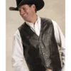 Roper Men's Basic Western Lambskin Vest - Tall 2 Roper Men's Basic Western Lambskin Vest - Tall -Western Cowboy Equipment Store 082D29 41 P1