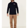 Ariat Men's FR Logo Crew Neck Long Sleeve Shirt 2 Ariat Men's FR Logo Crew Neck Long Sleeve Shirt -Western Cowboy Equipment Store 0865W1 85 P2