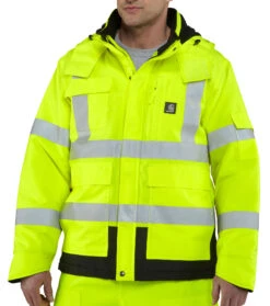 Carhartt High-Visibility Class 3 Waterproof Jacket - Big & Tall 11 Carhartt High-Visibility Class 3 Waterproof Jacket - Big & Tall -Western Cowboy Equipment Store 086J12 G6 D2