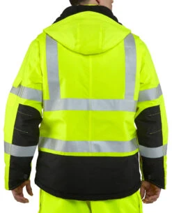 Carhartt High-Visibility Class 3 Waterproof Jacket - Big & Tall 9 Carhartt High-Visibility Class 3 Waterproof Jacket - Big & Tall -Western Cowboy Equipment Store 086J12 G6 P2