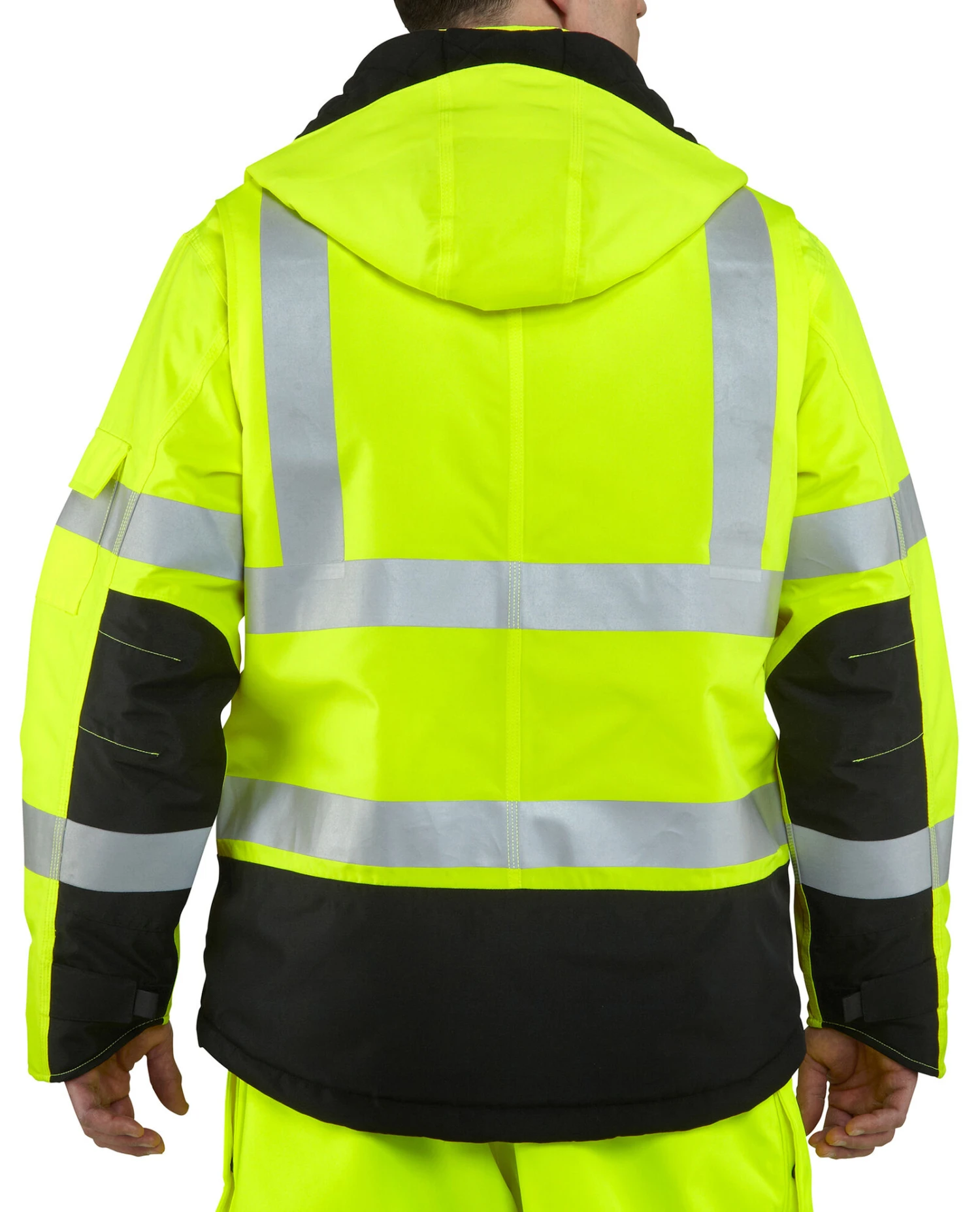 Carhartt High-Visibility Class 3 Waterproof Jacket - Big & Tall 5 Carhartt High-Visibility Class 3 Waterproof Jacket - Big & Tall - Image 3