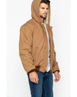 Carhartt Men's FR Duck Active Hooded Jacket 11 Carhartt Men's FR Duck Active Hooded Jacket -Western Cowboy Equipment Store 086M95 JH D1