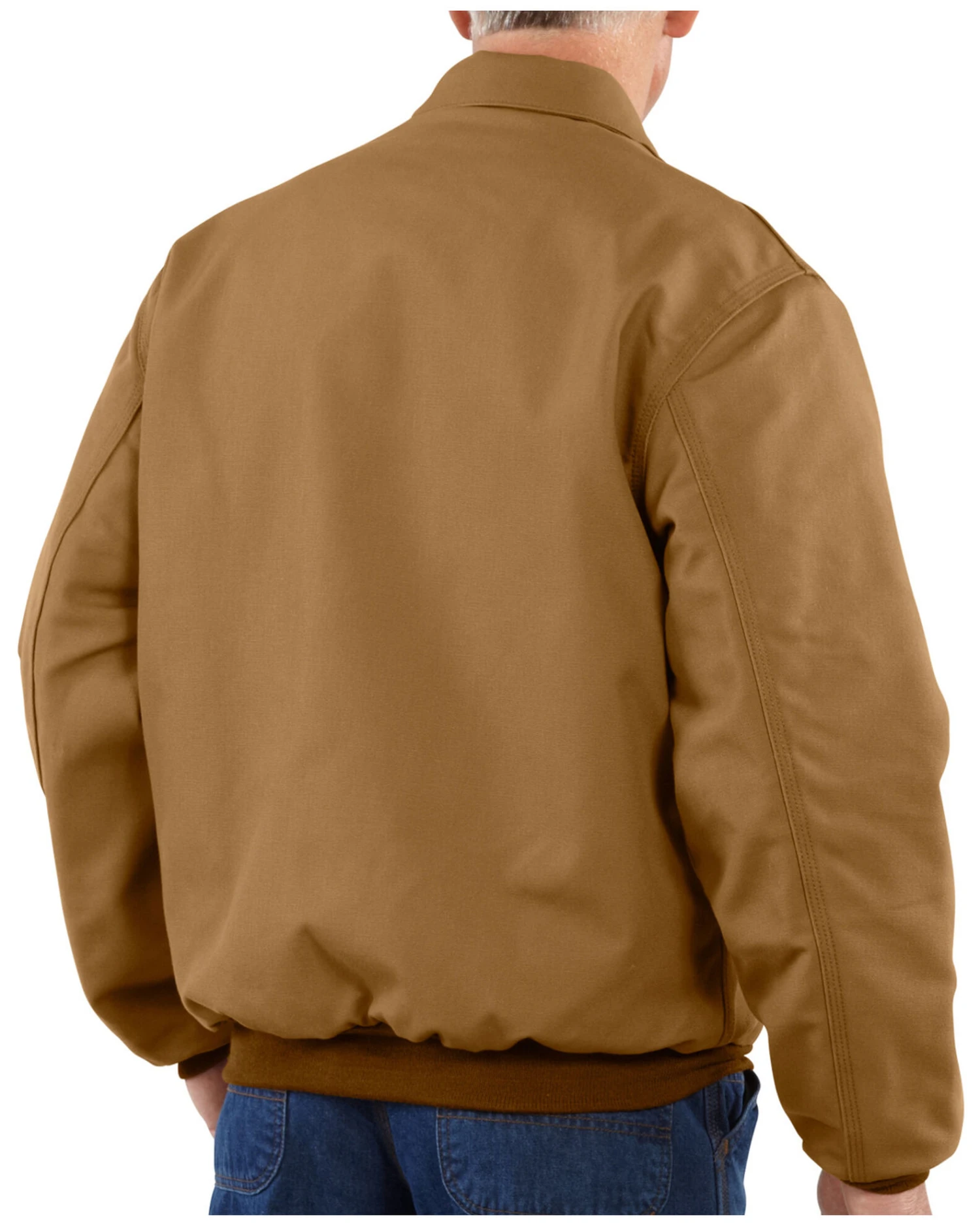 Carhartt Men's FR Duck Bomber Jacket 6 Carhartt Men's FR Duck Bomber Jacket - Image 4