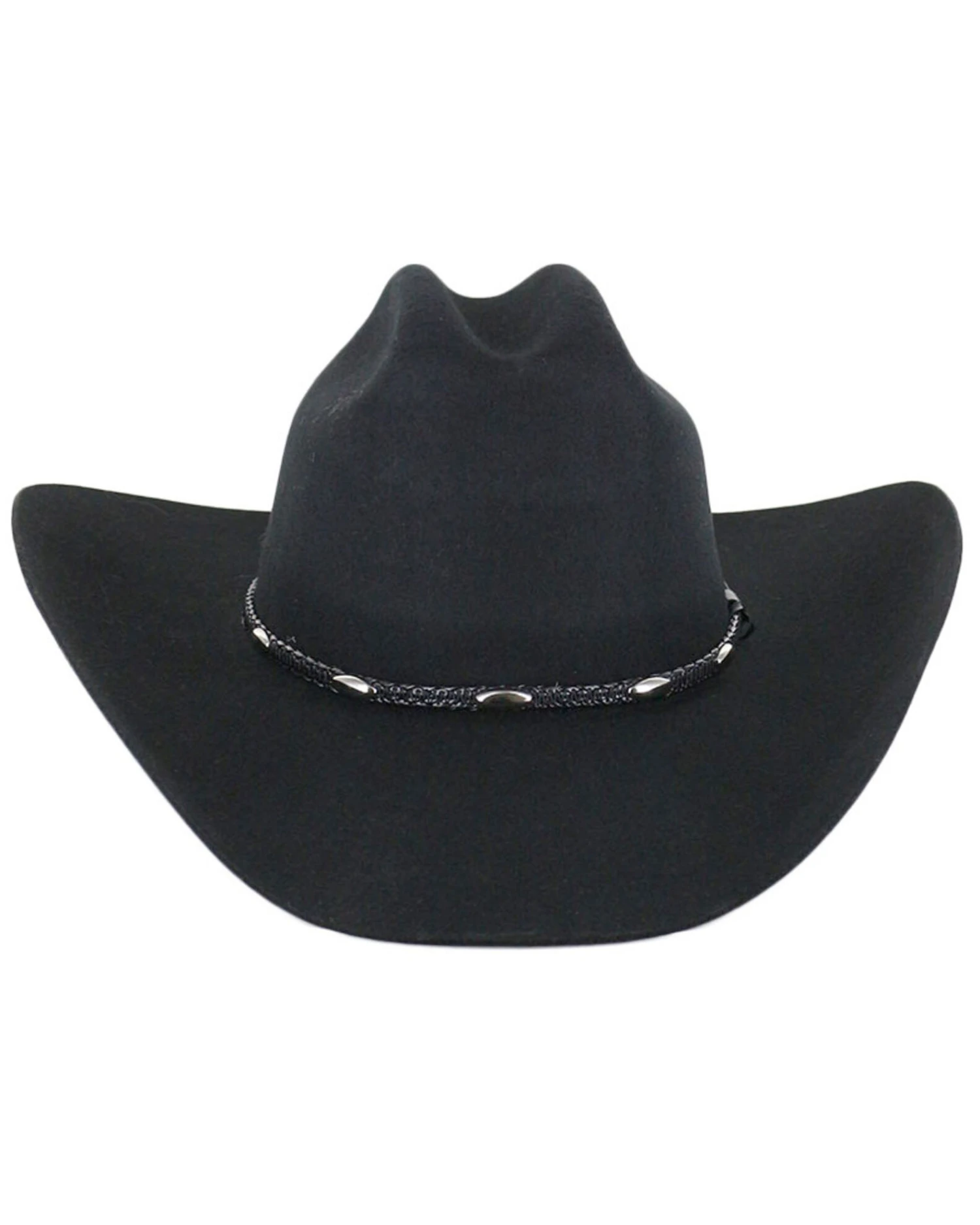 Cody James Men's Casino Black 3X Wool Felt Cowboy Hat 7 Cody James Men's Casino Black 3X Wool Felt Cowboy Hat - Image 5