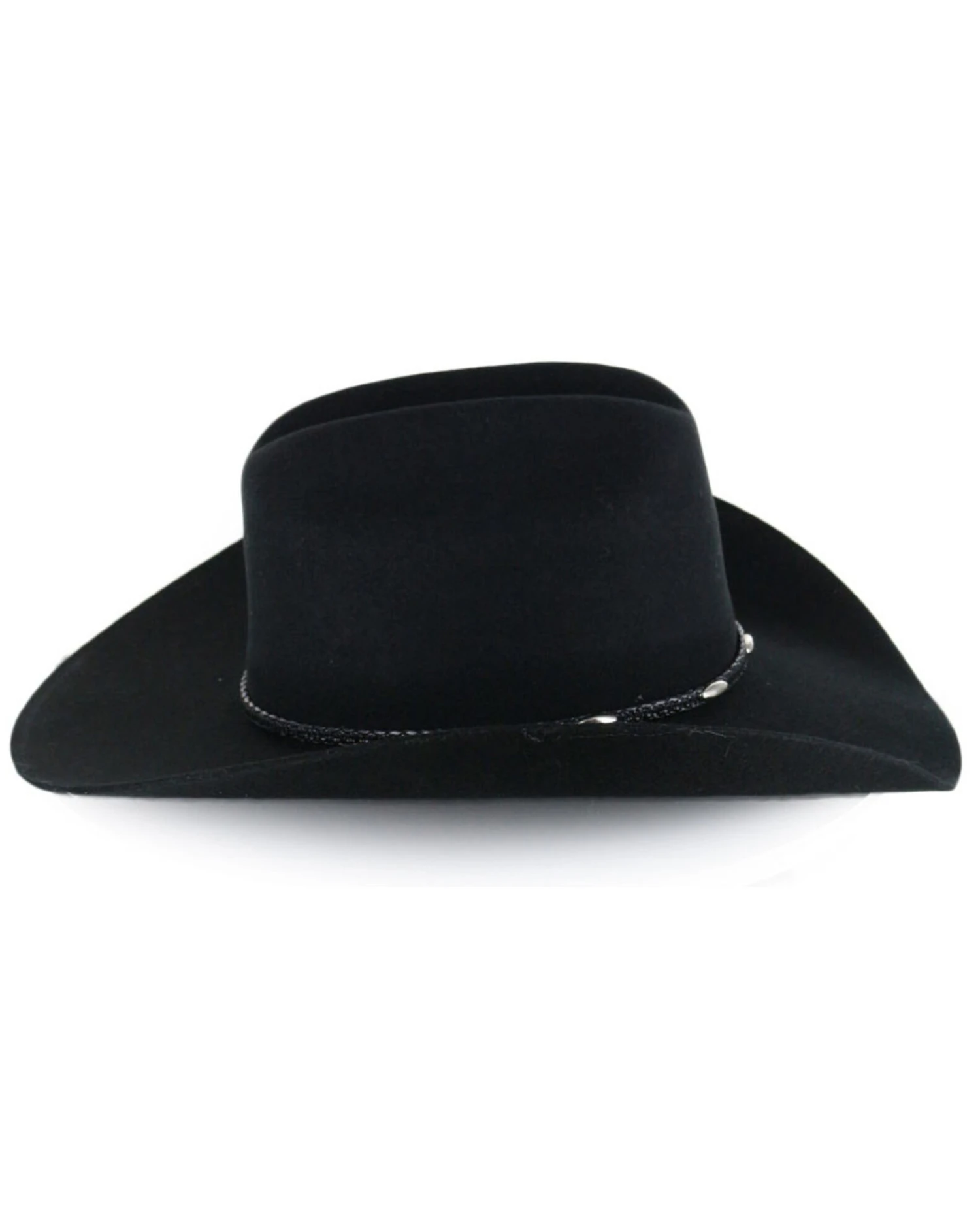 Cody James Men's Casino Black 3X Wool Felt Cowboy Hat 3 Cody James Men's Casino Black 3X Wool Felt Cowboy Hat