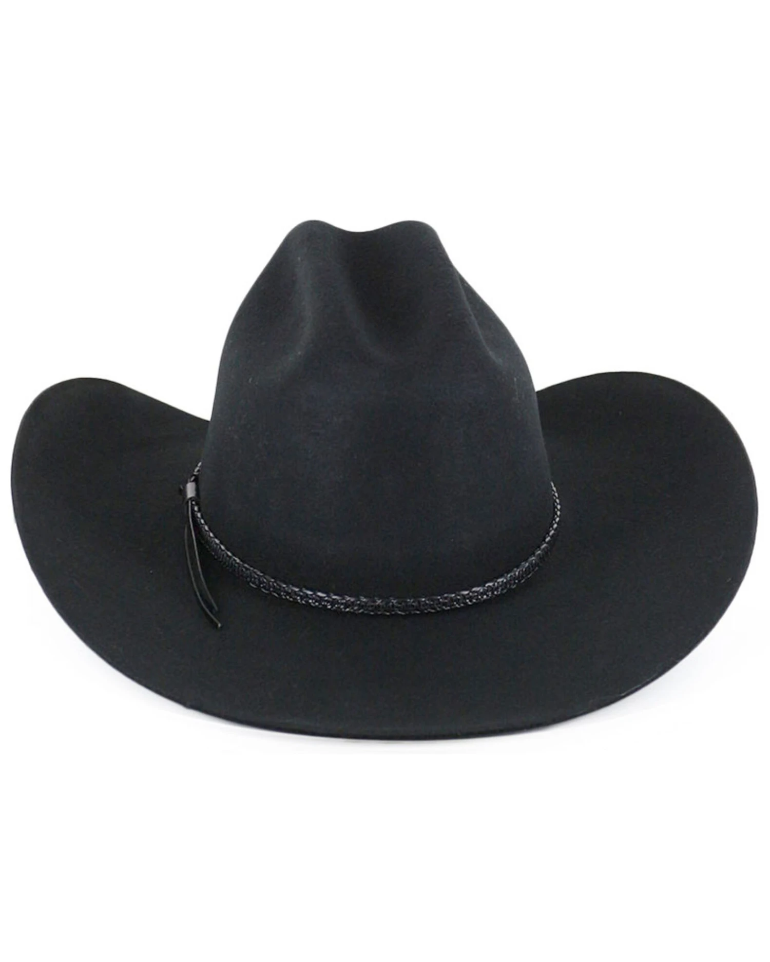 Cody James Men's Casino Black 3X Wool Felt Cowboy Hat 5 Cody James Men's Casino Black 3X Wool Felt Cowboy Hat - Image 3