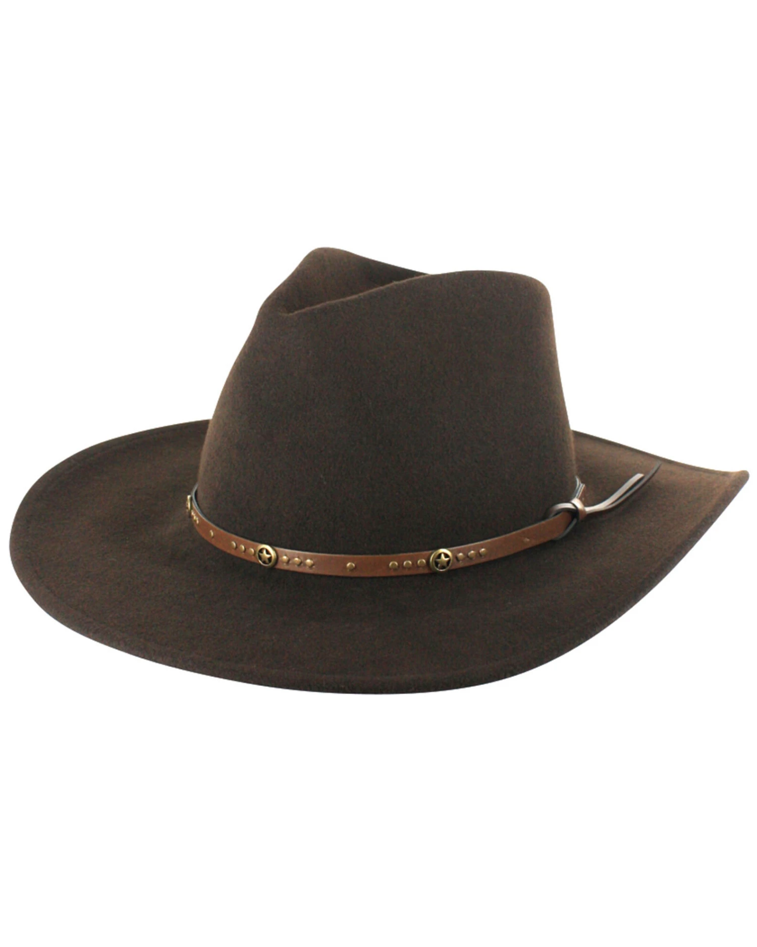 Cody James Men's Brown Sedona Felt Hat 3 Cody James Men's Brown Sedona Felt Hat