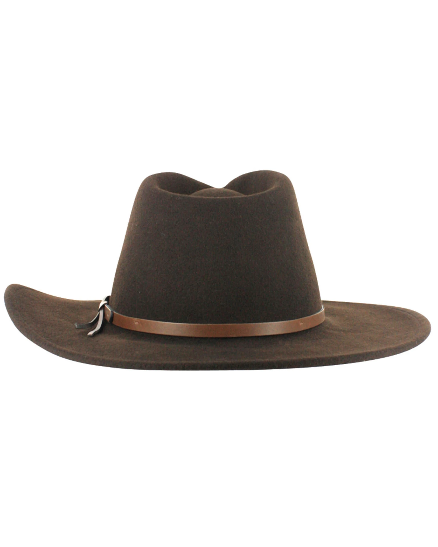 Cody James Men's Brown Sedona Felt Hat 5 Cody James Men's Brown Sedona Felt Hat - Image 3