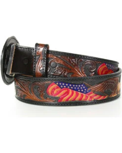 Tony Lama Men's American Heritage Eagle Belt -Western Cowboy Equipment Store 1000007712 200 D1