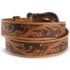 Tony Lama Men's Western Ride Leather Belt - Reg & Big -Western Cowboy Equipment Store 120C67 22 P2