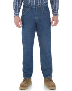 Wrangler Riggs Workwear Men's FR Relaxed Fit Jeans 7 Wrangler Riggs Workwear Men's FR Relaxed Fit Jeans -Western Cowboy Equipment Store 2000005724 402 P2