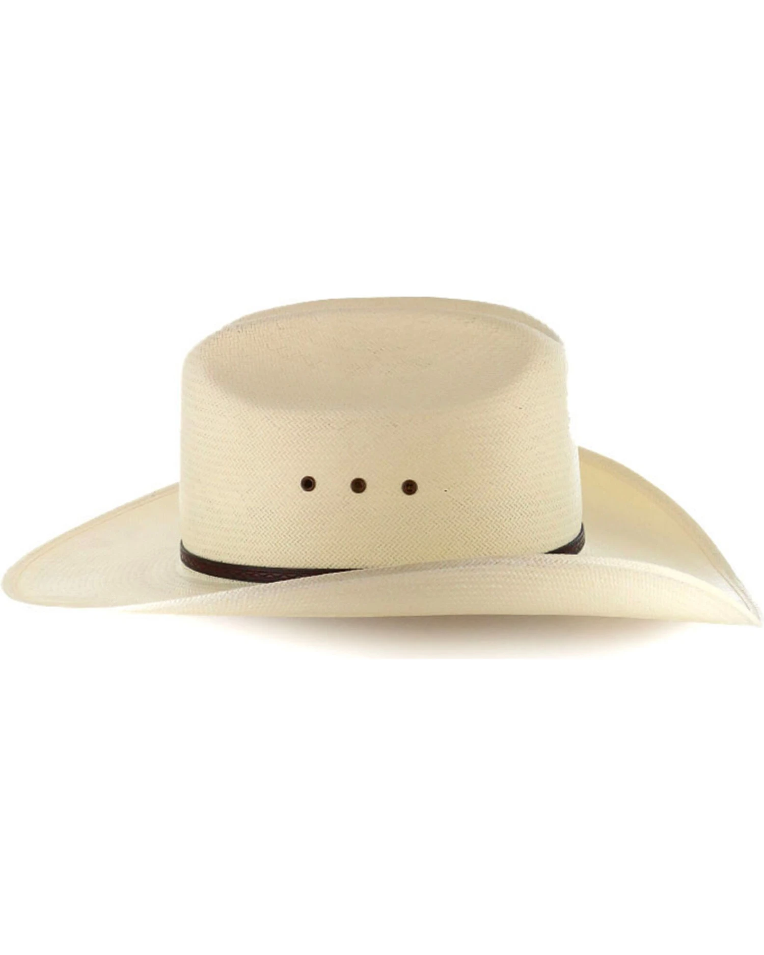 Moonshine Spirit Men's 8X River Bank Straw Cowboy Hat 5 Moonshine Spirit Men's 8X River Bank Straw Cowboy Hat - Image 3