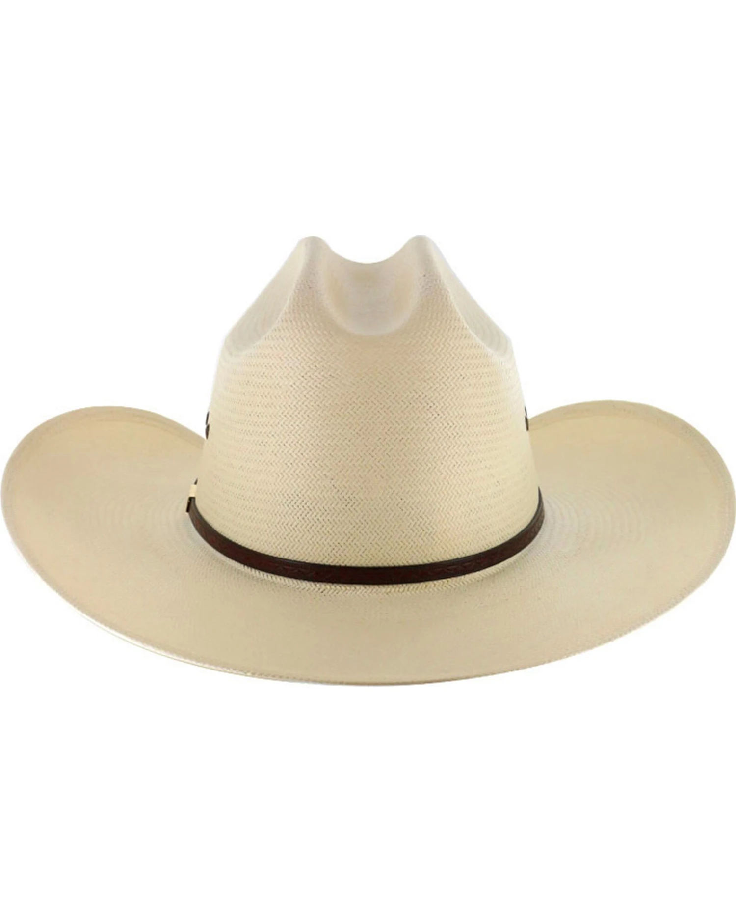 Moonshine Spirit Men's 8X River Bank Straw Cowboy Hat 6 Moonshine Spirit Men's 8X River Bank Straw Cowboy Hat - Image 4