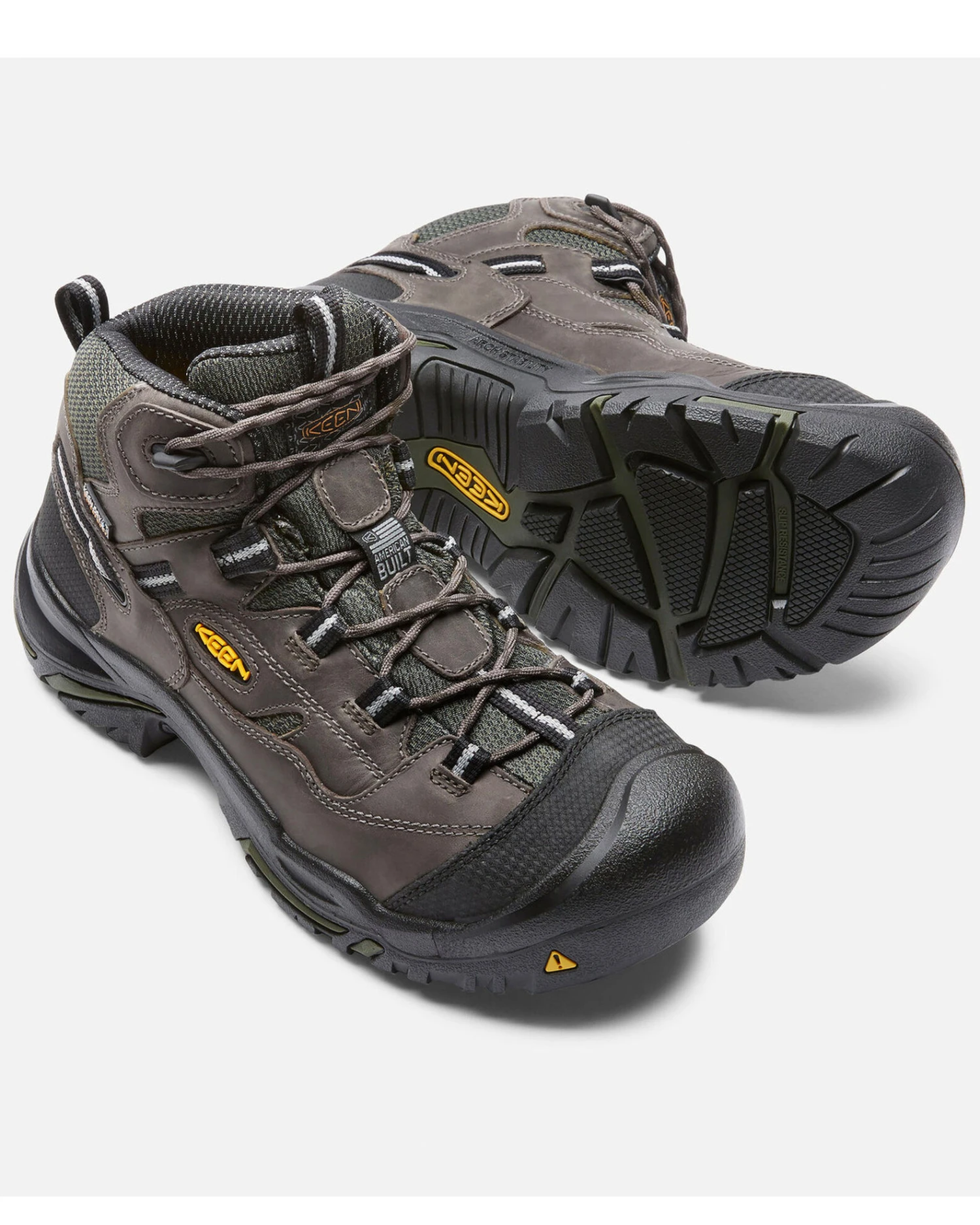 Keen Men's Braddock Waterproof Work Boots - Steel Toe 4 Keen Men's Braddock Waterproof Work Boots - Steel Toe - Image 2