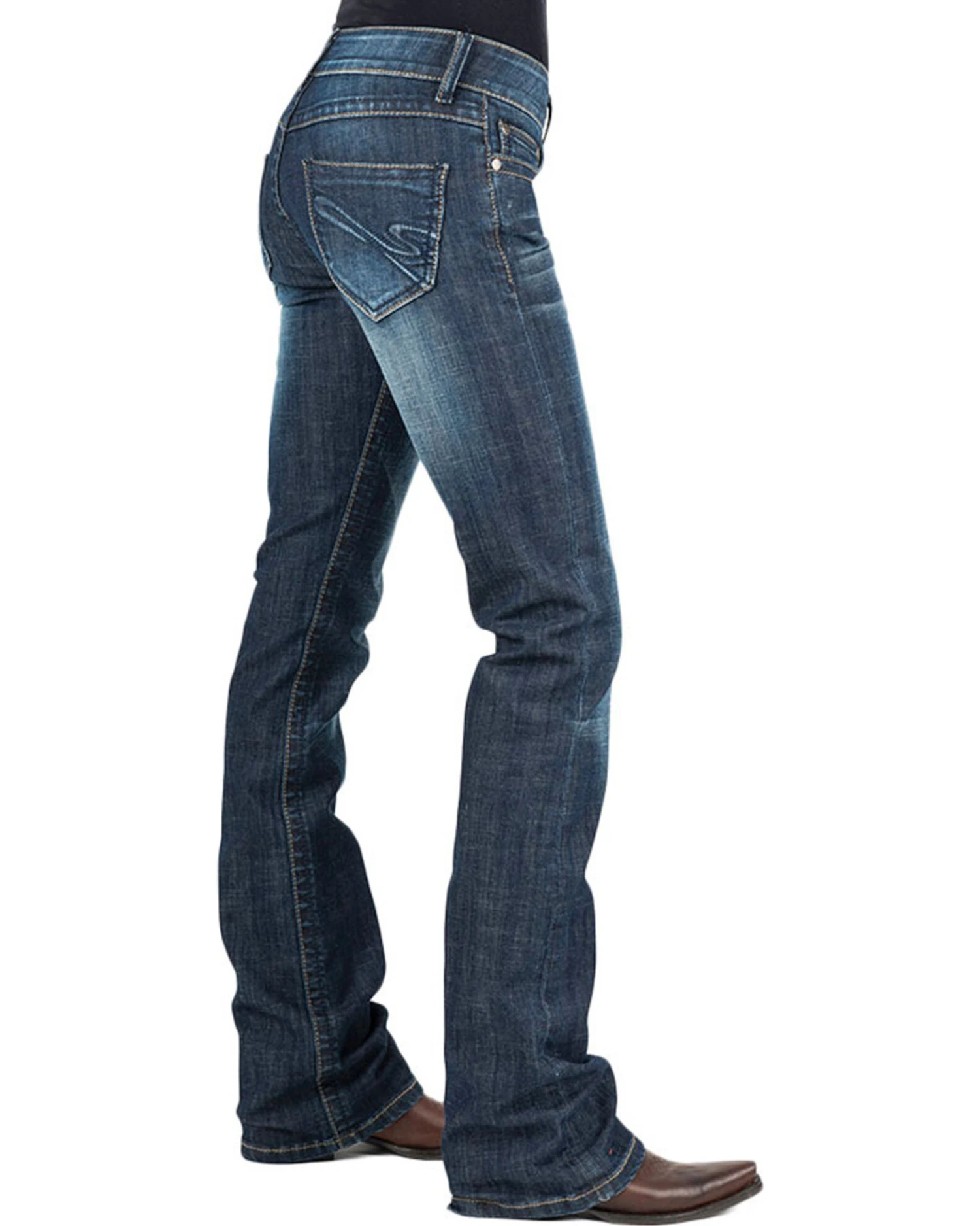 Stetson Women's Hollywood Bootcut Jeans 5 Stetson Women's Hollywood Bootcut Jeans - Image 3
